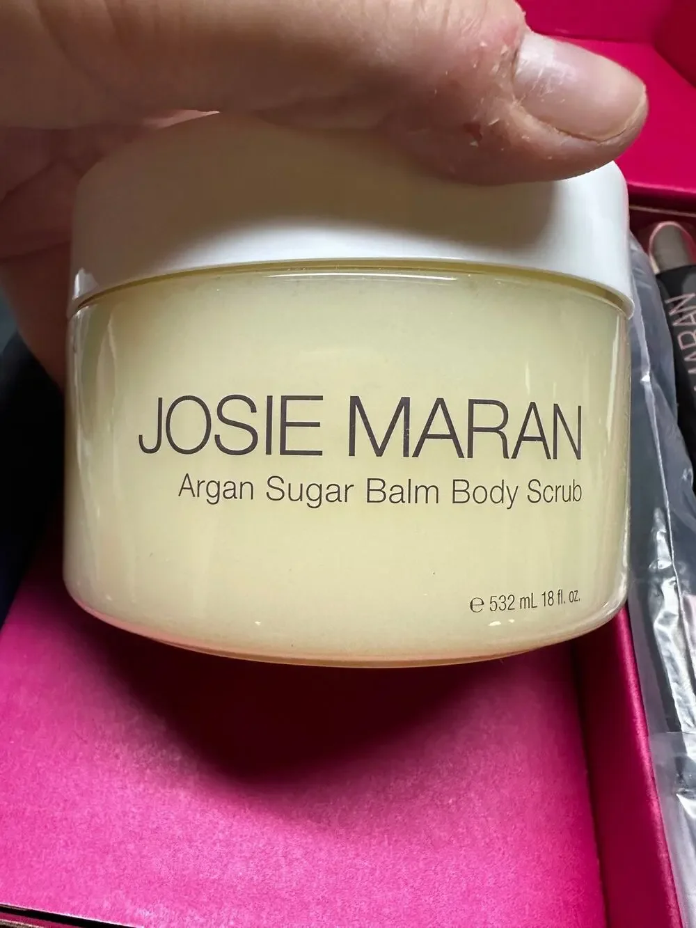 NEW Josie Maran Self-Tanning Kit Vanilla Bean Sugar Scrub Tanning Oil and Mitt